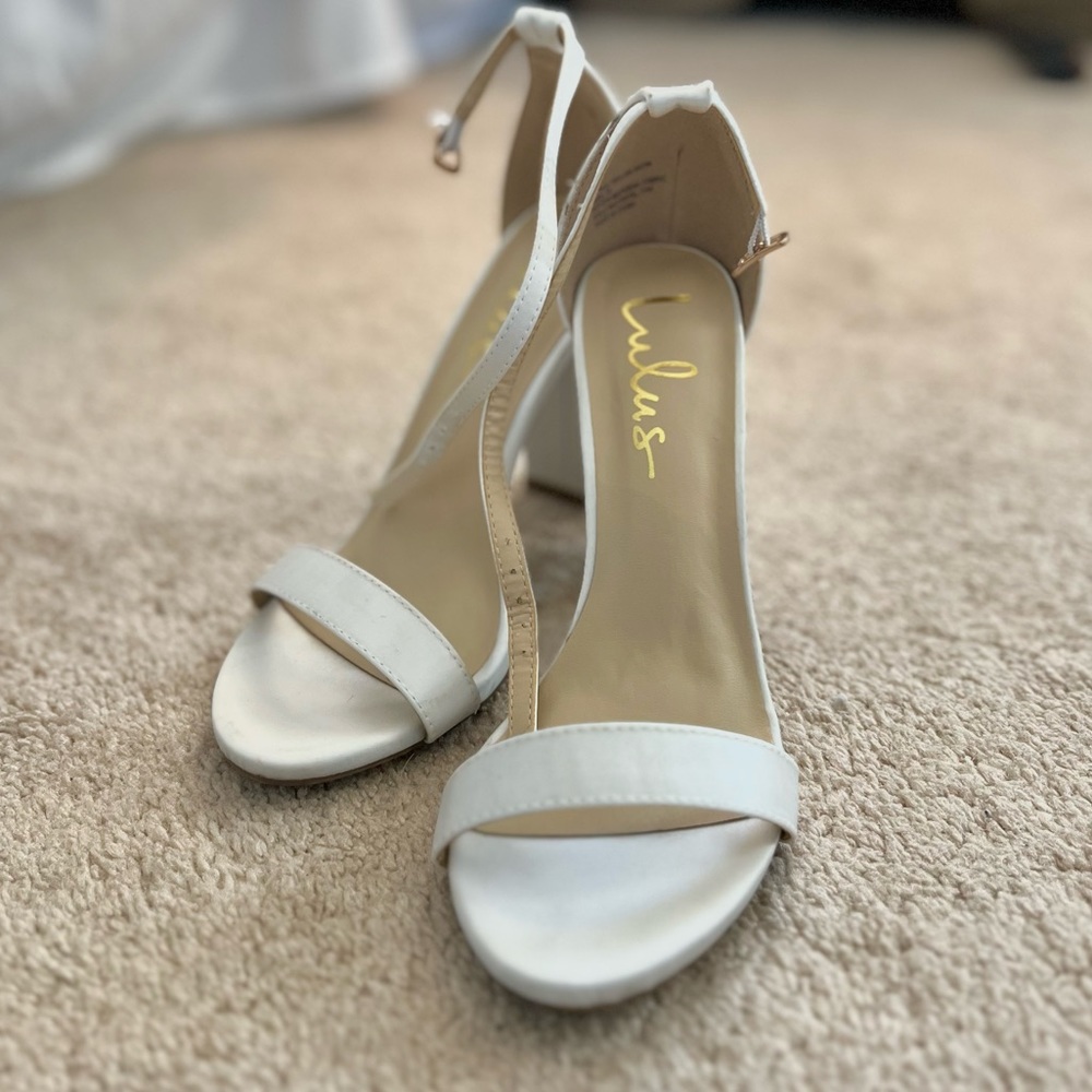 White heels